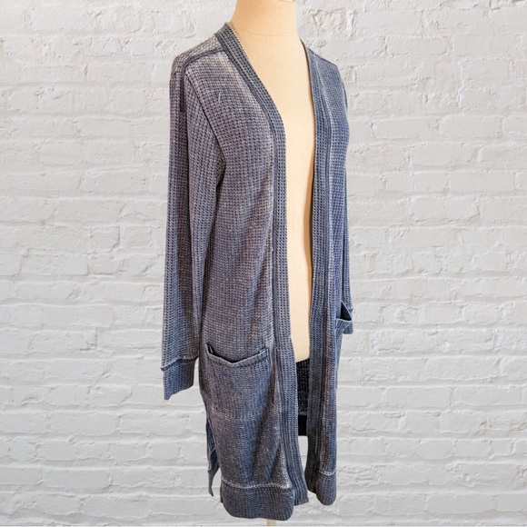 True Craft Acid Wash Cardigan Sweater - Picture 2 of 13